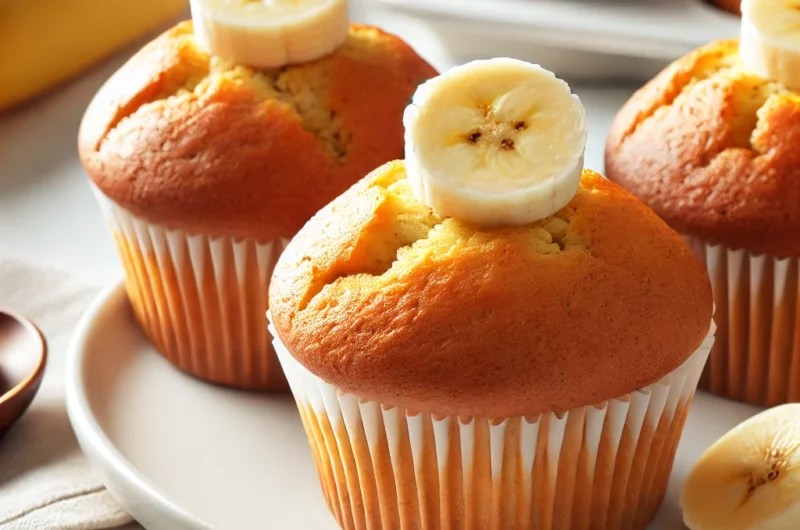 Sugar-Free Banana Muffins