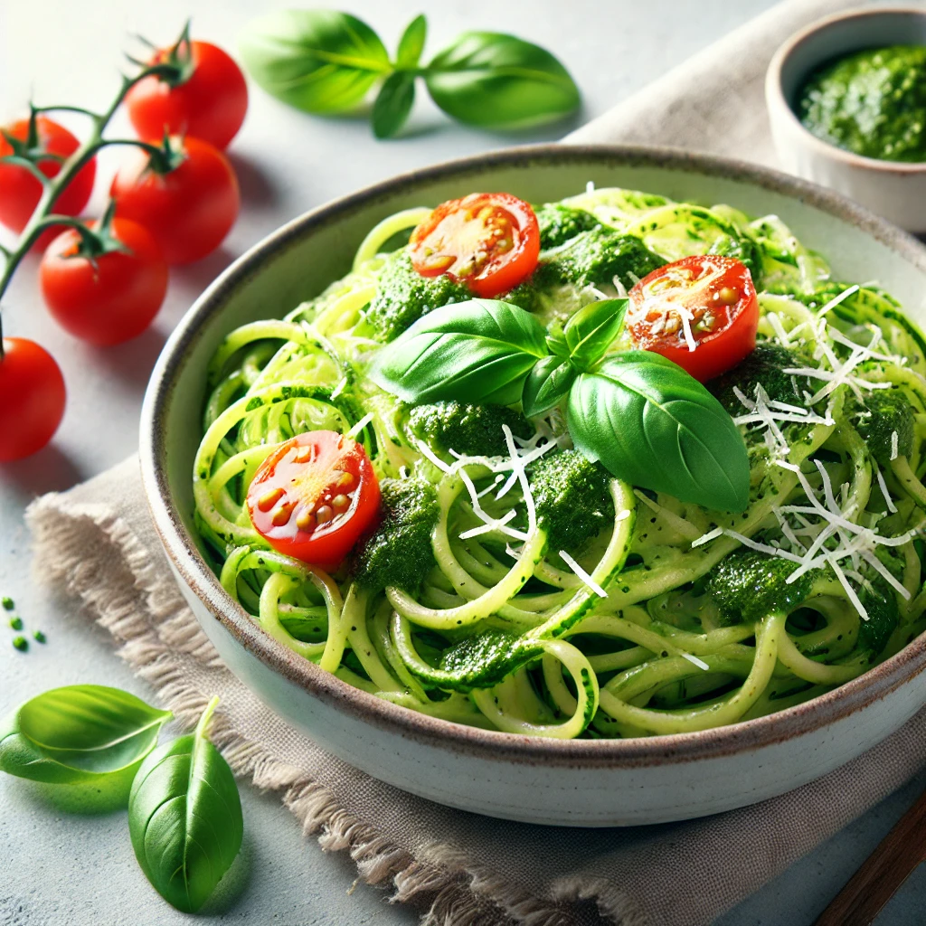 Zoodles with Pesto