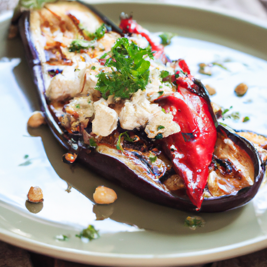 Mediterranean Grilled Eggplant with Smoky Paprika