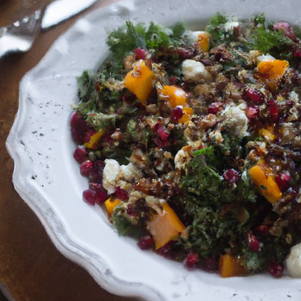 Autumn Harvest Quinoa Salad with Maple Balsamic Vinaigrette