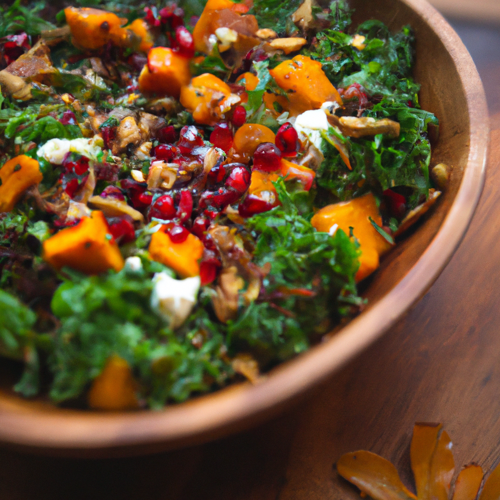Autumn Harvest Quinoa Salad with Maple Tahini Dressing