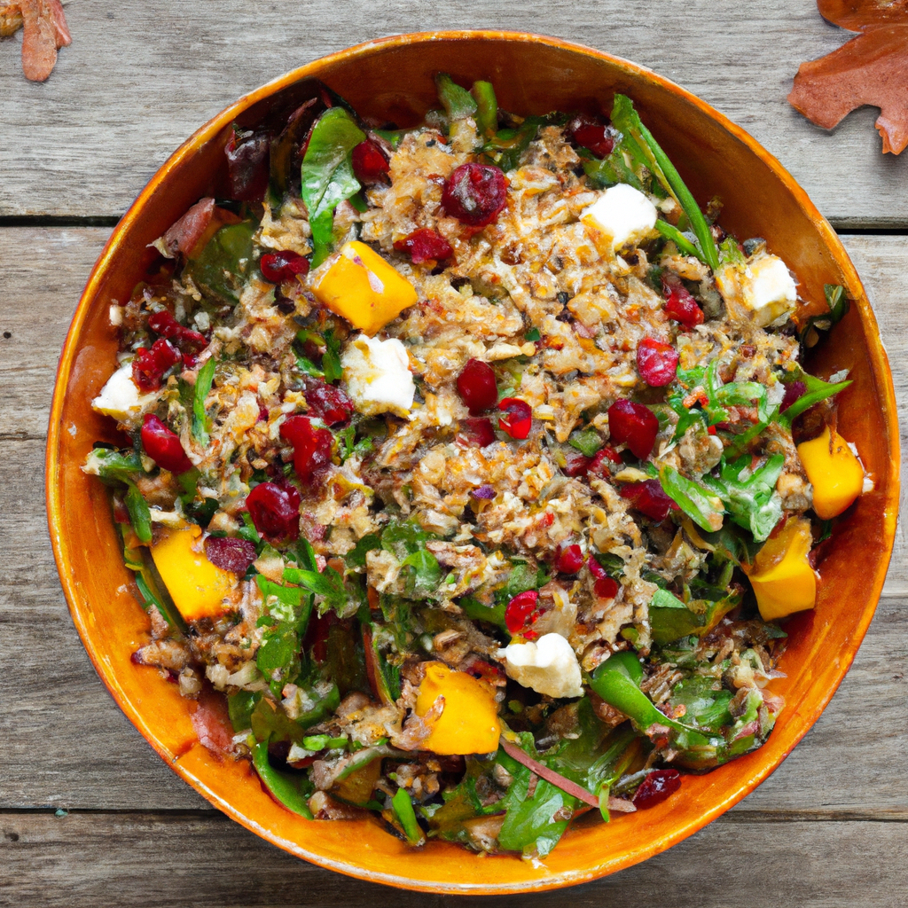 Autumn Harvest Quinoa Salad with Maple-Dijon Vinaigrette