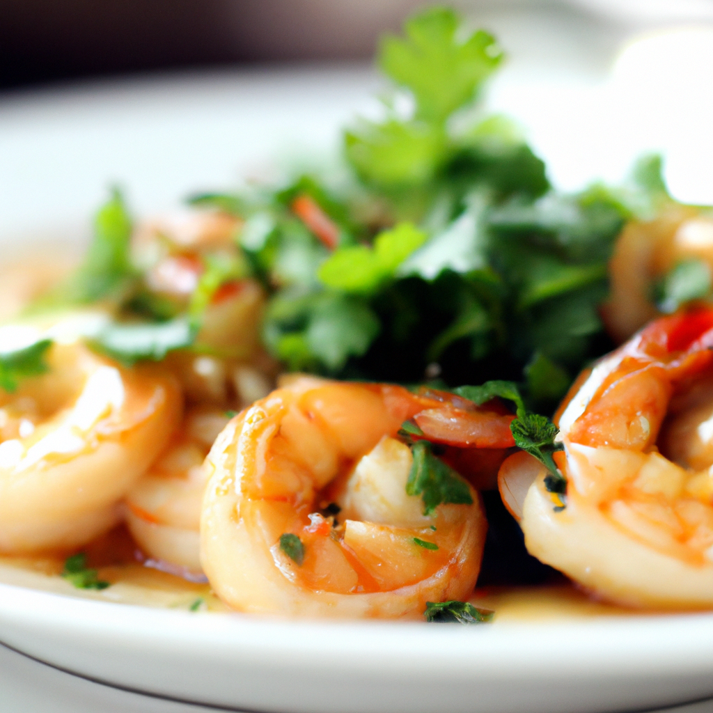 Thai Stir-Fried Lemongrass Shrimp