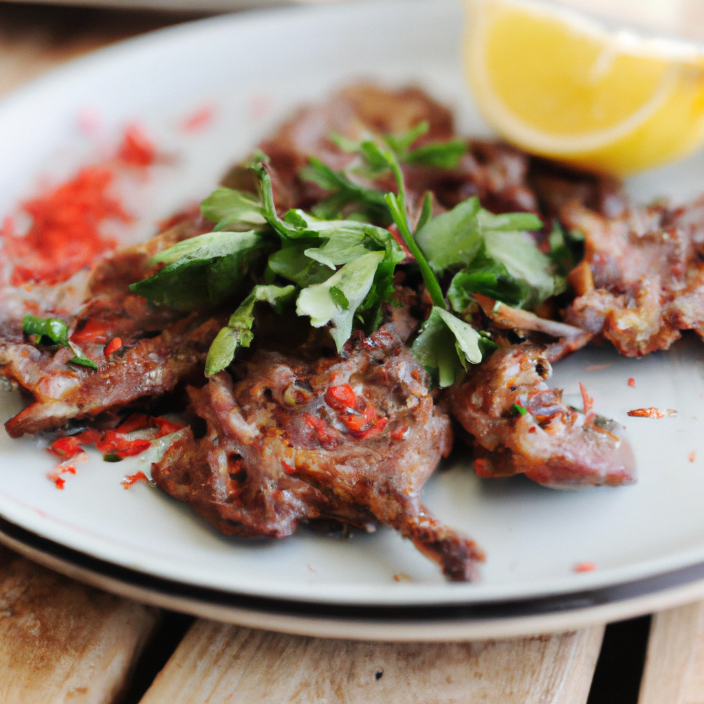 Moroccan Grilled Lamb with Smoky Paprika