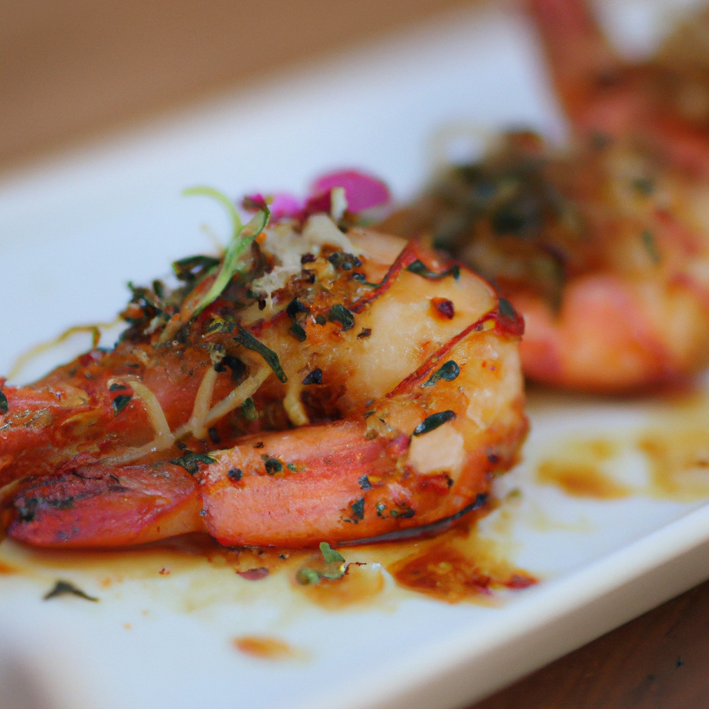 Thai Grilled Coconut Lime Shrimp