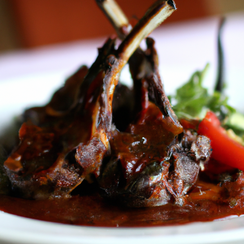 Moroccan Spicy Chili Grilled Lamb Chops