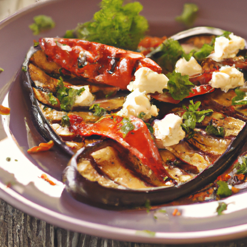 Mediterranean Grilled Eggplant with Smoky Paprika