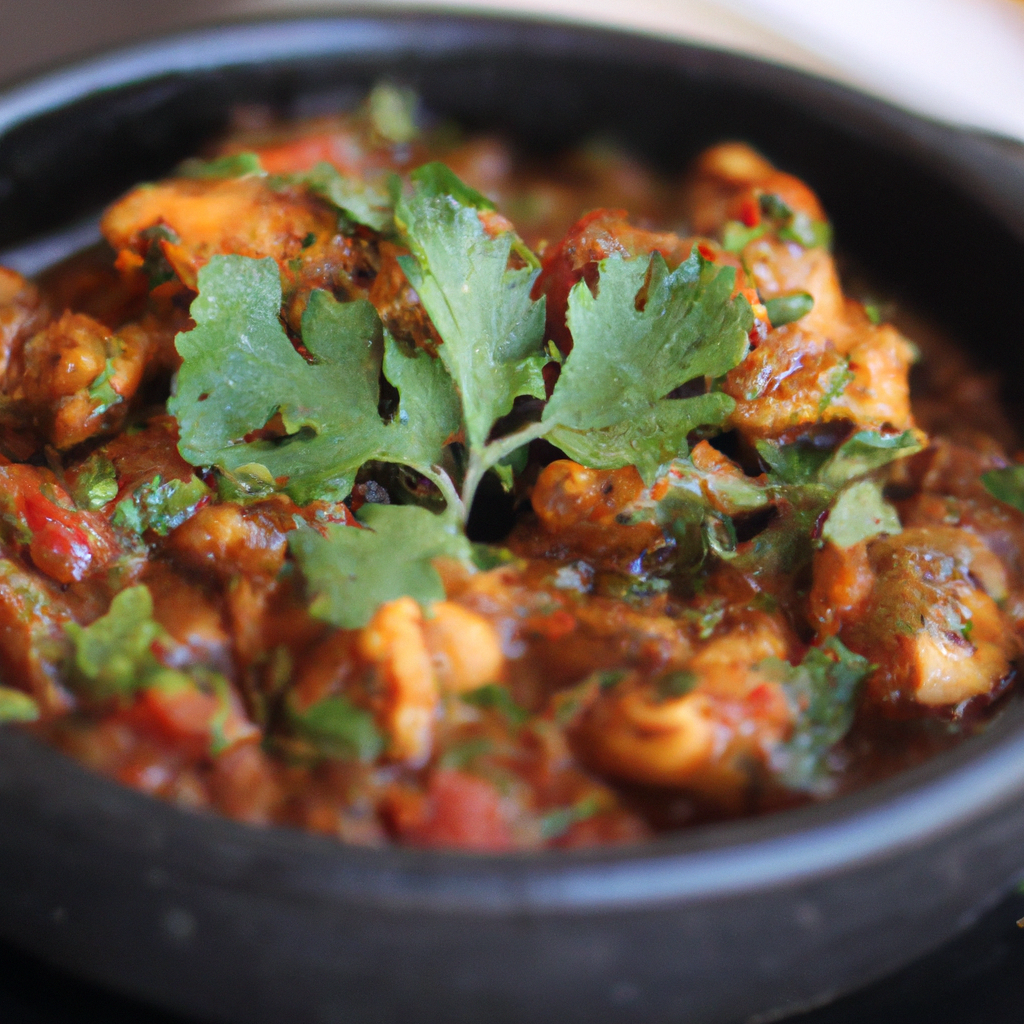 Moroccan Spicy Chili Chicken Skillet