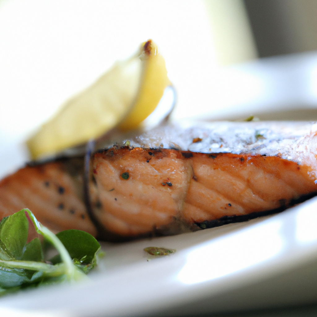 Thai Lemon Herb Grilled Salmon